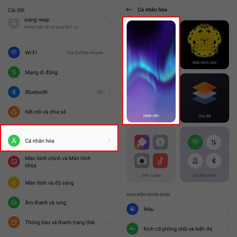 Cách làm hình nền, cách đổi hình nền Android, IOS đơn giản