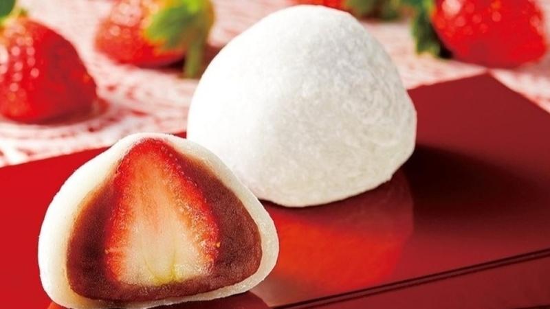 Share how to make sweet and sour strawberry mochi, hard to resist