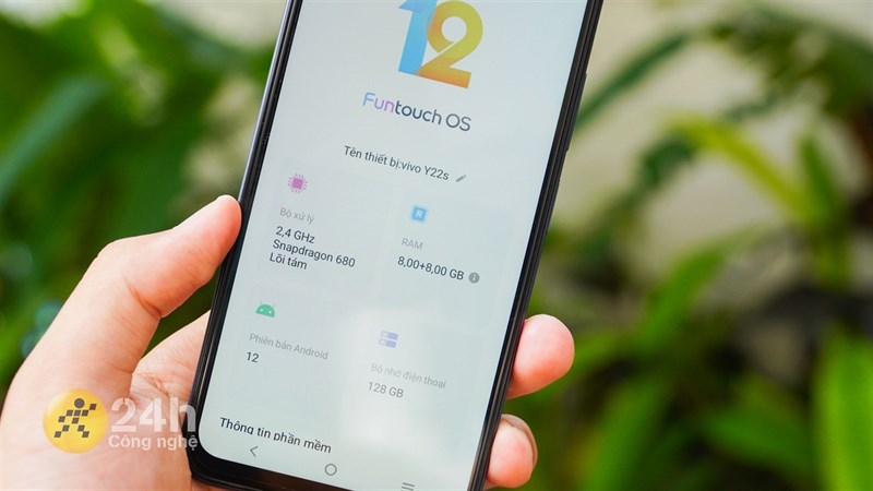 Snapdragon 680 mang lại hiệu năng vừa đủ trên Vivo Y22s