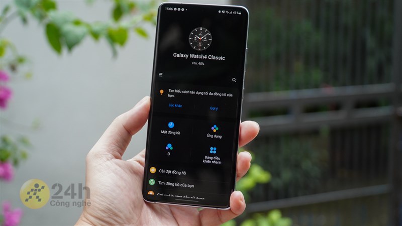 WearOS giúp tối ưu hóa việc liên kết với thiết bị Samsung