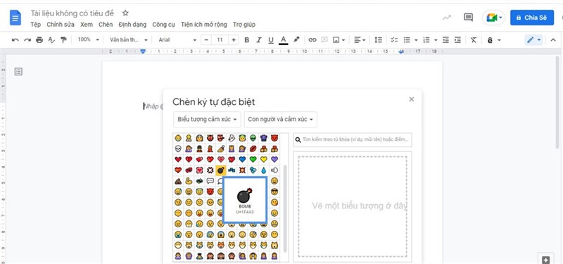 Cách chèn các biểu tượng cảm xúc trên Google Docs giúp văn bản đặc sắc hơn