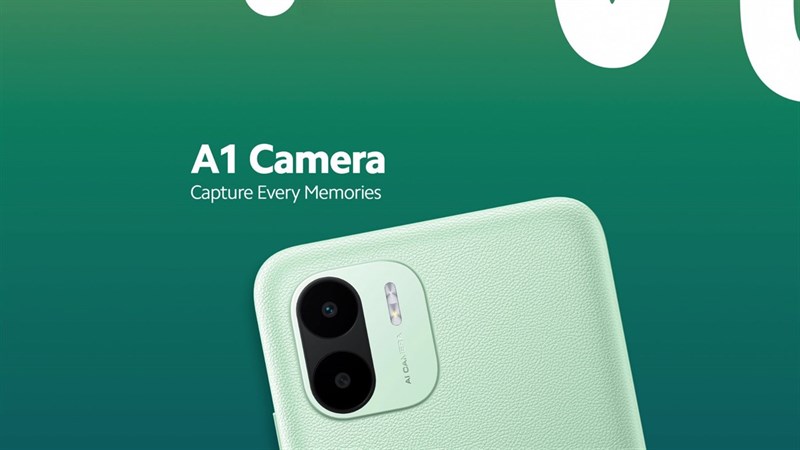 Cụm camera của Redmi A1
