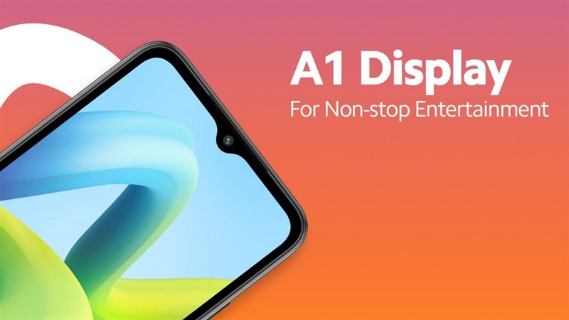 Redmi A1 sẽ sỡ hữu một màn hình giọt nước