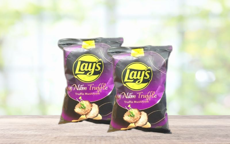 Thành phần snack khoai tây vị nấm Truffle