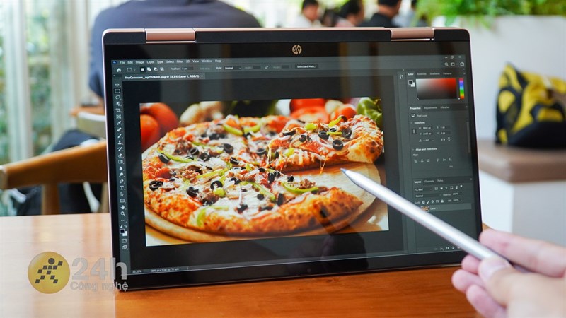 HP Pavilion X360 14 2022 hoàn toàn có thể cân được các tác vụ nặng về đồ họa như edit video, chỉnh sửa hình ảnh.