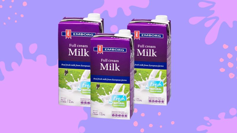 Sữa tươi Emborg nguyên chất tiệt trùng nguyên kem không đường