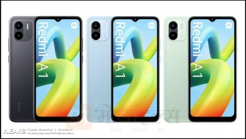 Mặt trước và sau Xiaomi Redmi A1
