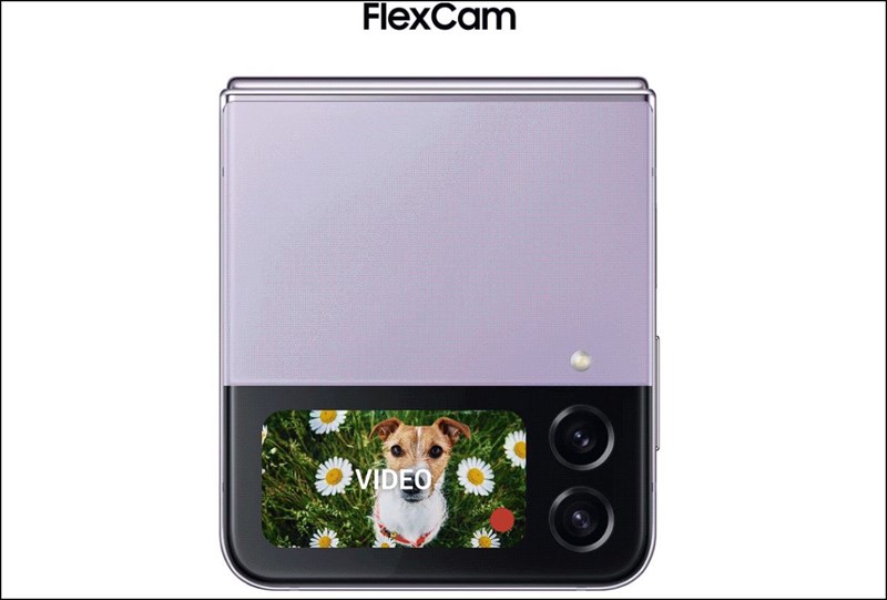 Chuyển đổi nhanh chóng giữa các chế độ chụp ảnh trên Galaxy Z Flip