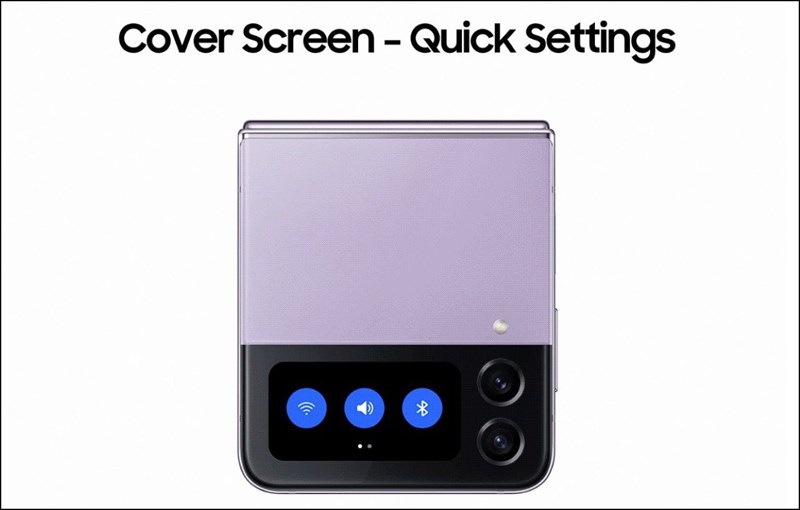 Tuỳ chỉnh nhiều hơn trên màn hình phụ