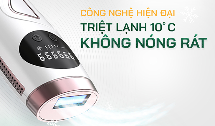 Máy triệt lông Dr Glatt có khả năng triệt lông hiệu quả, không đau 