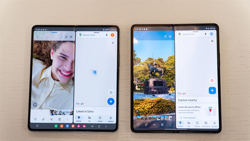 Galaxy Z Fold4 và Z Fold3 chạy Android 12L Galaxy Z Fold4 và Z Fold3 chạy Android 12L