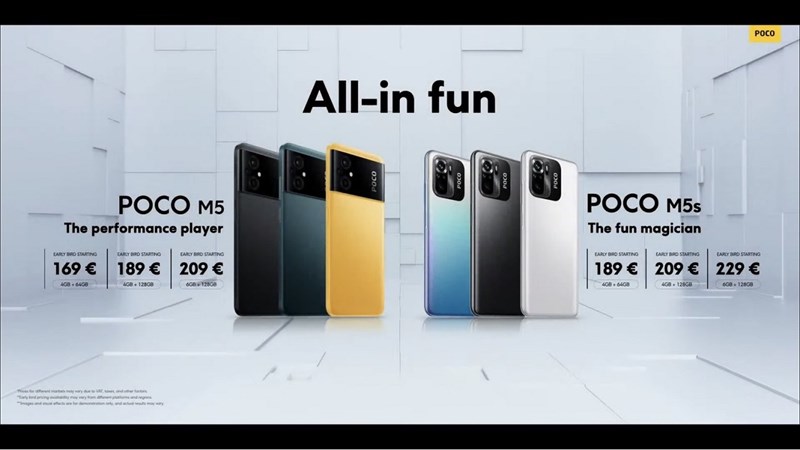 POCO X4 GT có mức giá bán cực kỳ hấp dẫn