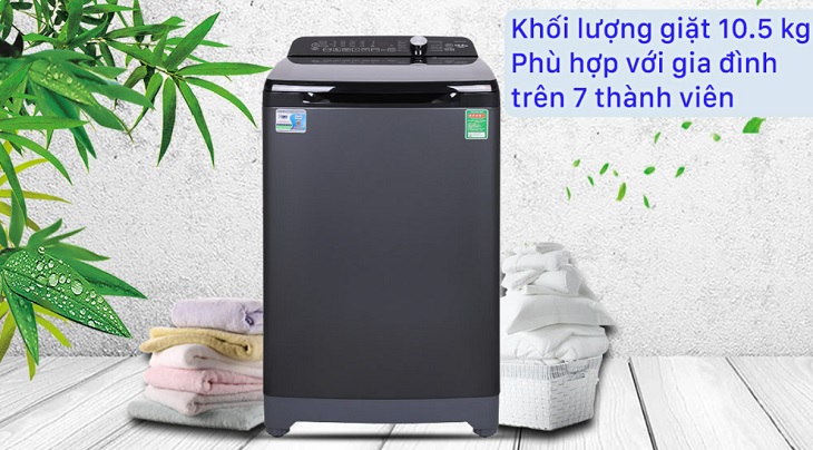 Lựa chọn kích thước máy giặt Aqua Inverter 11 kg AQD- DD1101G PS phù hợp cho vị trí lắp đặt
