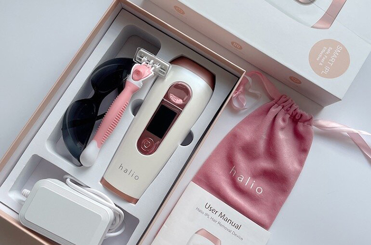 Máy triệt lông Hailo sở hữu thiết kế đẹp mắt, sang trọng