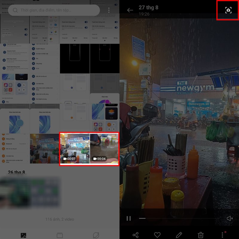 Cách chụp ảnh từ video trên điện thoại OPPO Cách chụp ảnh từ video trên điện thoại OPPO
