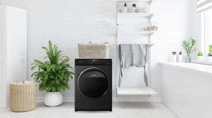 Máy giặt Panasonic có công nghệ thông minh cảm biến nhận biết tình trạng đồ giặt