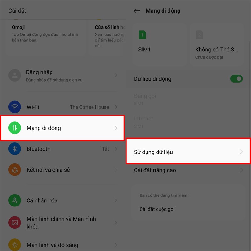 Cách giới hạn dữ liệu trên điện thoại OPPO Cách giới hạn dữ liệu trên điện thoại OPPO