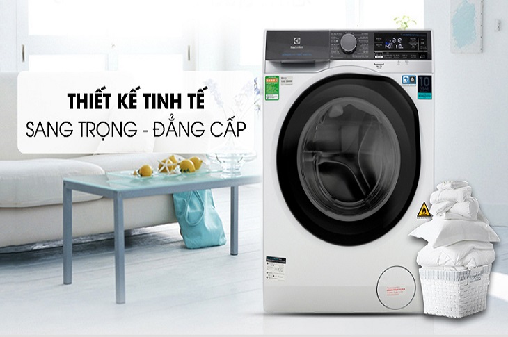 Máy giặt Electrolux có thiết-kế sang trọng và thời thượng