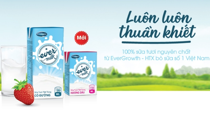 Sữa tươi EverMilk cao cấp của Evergrowth có gì đặc biệt?