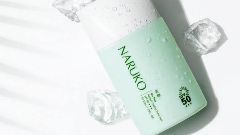 Kem chống nắng Naruko Tea Tree Refresh Cooling Sunscreen SPF50
