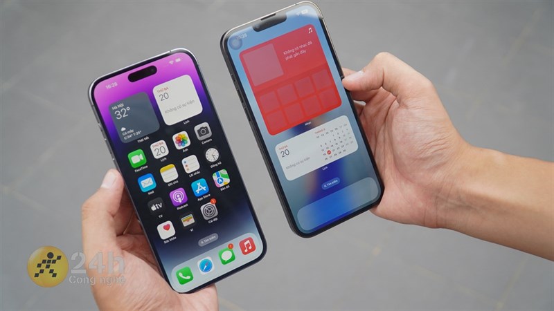 iPhone 14 Pro Max cũng có kích thước màn hình là 6.7 inch tương tự như thế hệ cũ.