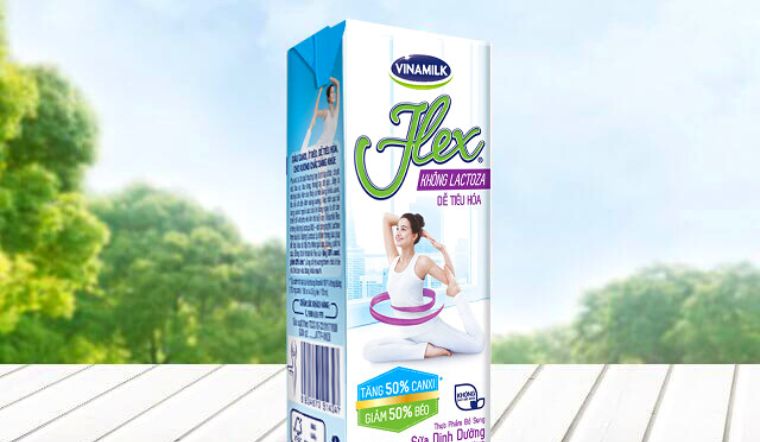 Bổ sung canxi cho hệ xương chắc khỏe với sữa tươi Flex của Vinamilk