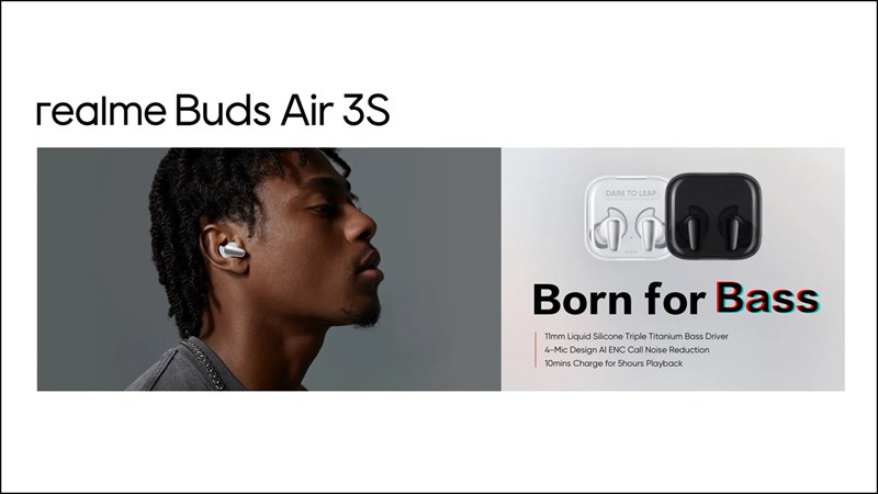 Realme Watch 3 Pro và Realme Buds Air 3S ra mắt