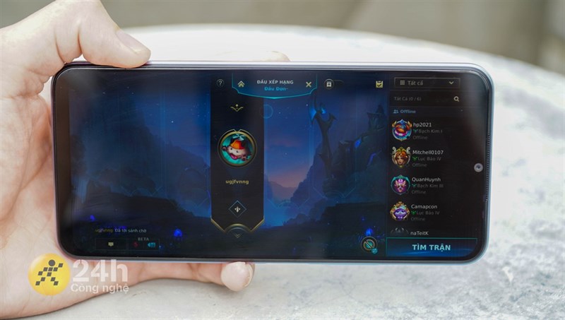 Vivo T1x 5G có hiệu năng khá tốt trong tầm giá có thể xử lý tốt những tựa game HOT hiện tại.