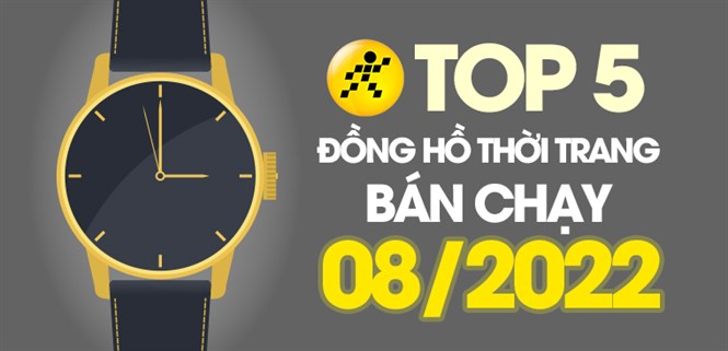 Top 5 đồng hồ thời trang bán chạy nhất tháng 08/2022 tại Điện máy XANH