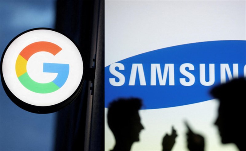 Hình ảnh Google và Samsung