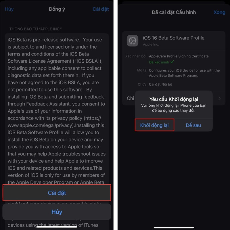 Cách cập nhật iOS 16 RC mới trên iPhone Cách cập nhật iOS 16 RC mới trên iPhone
