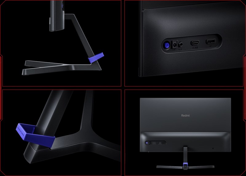 Màn hình chơi game Redmi G24 165Hz có bộ phận quản lý cáp tiện lợi, tạm biệt những sợi cáp lộn xộn Màn hình chơi game Redmi G24 165Hz có bộ phận quản lý cáp tiện lợi, tạm biệt những sợi cáp lộn xộn