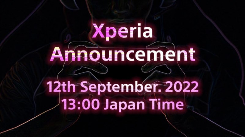 Tấm ảnh thông báo sự kiện của Sony