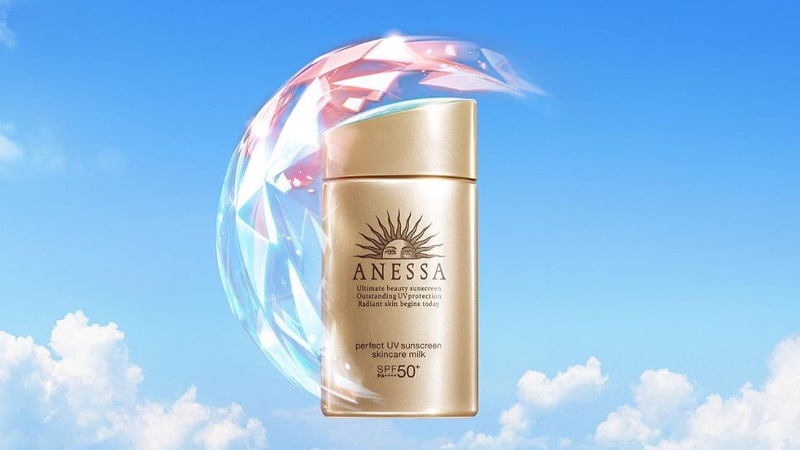 Công dụng Kem chống nắng Anessa perfect UV sunscreen skincare milk