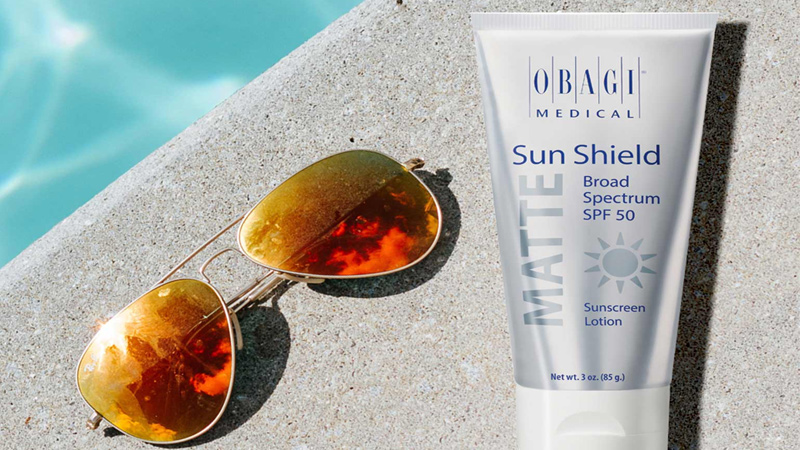 Công dụng Kem chống nắng Obagi Sun Shield Matte Broad Spectrum SPF 50 Premium