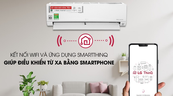 Máy lạnh LG Inverter 1.5 HP V13API1