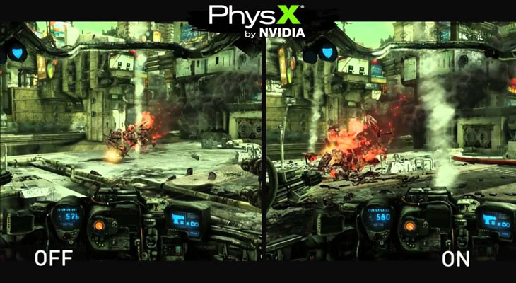 NVIDIA PhysX giúp tái tạo hình ảnh sống động hơn