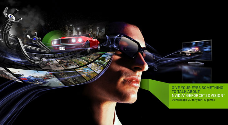 Công nghệ NVIDIA 3D Vision & Surround hỗ trợ chơi game 3D tốt hơn