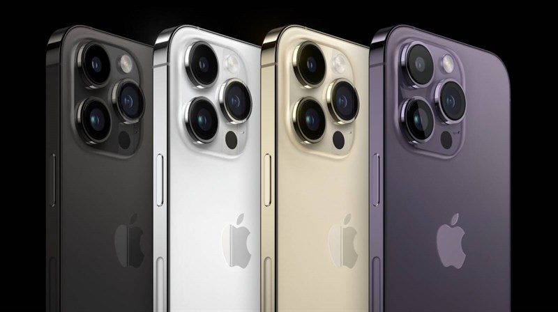 Hệ thống Pro Camera trên iPhone 14 Pro series mang đến 4 tiêu cự thường được sử dụng trong nhiếp ảnh: 13 mm, 24 mm, 48 mm, và 7 7mm