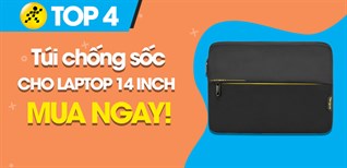 Top 4 túi chống sốc cho laptop 14 inch dưới 500.000đ đáng mua tại Điện máy XANH