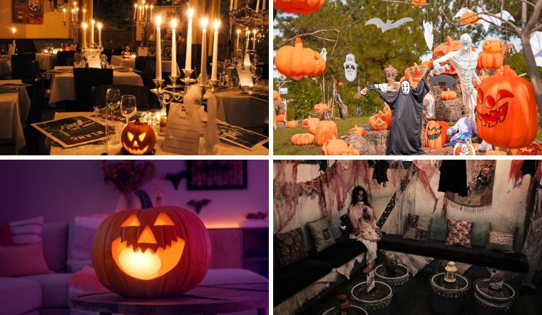 5 cách trang trí Halloween cho quán cafe, nhà hàng ấn tượng