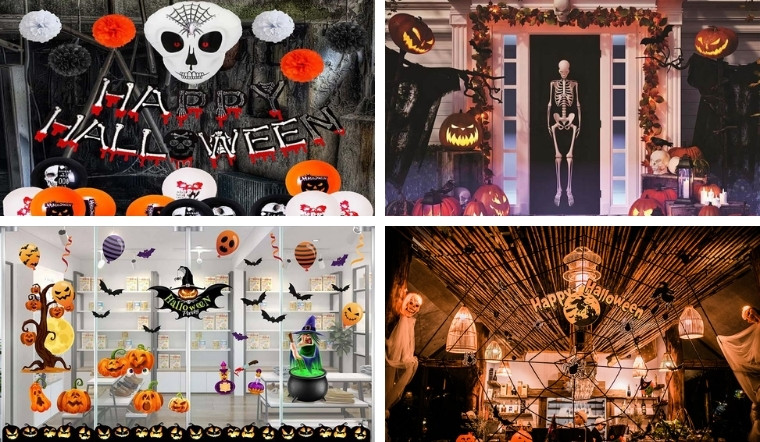 7 cách trang trí Halloween cho cửa hàng đẹp, độc đáo nhất
