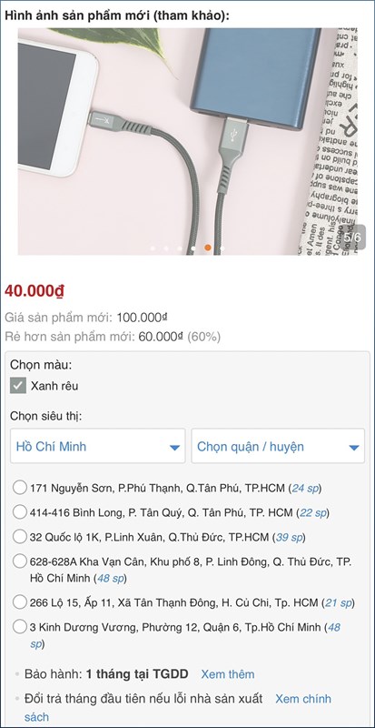 Phụ kiện đã qua sử dụng sale đến 80%, u la trời không mua tiếc lắm!