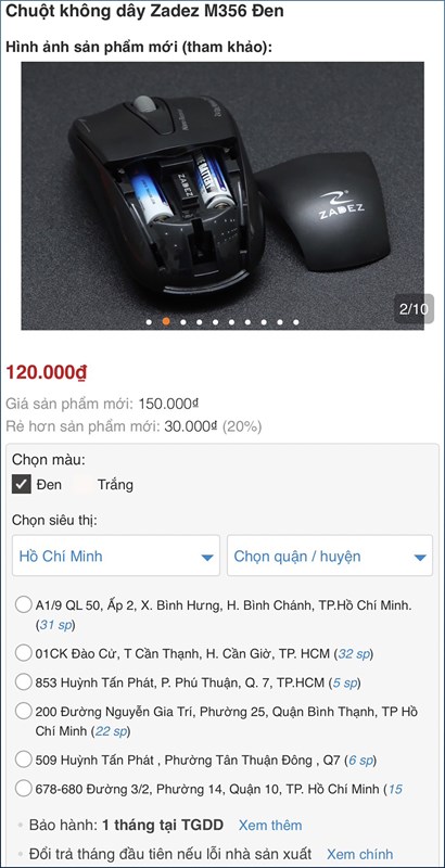 Phụ kiện đã qua sử dụng sale đến 80%, u la trời không mua tiếc lắm!