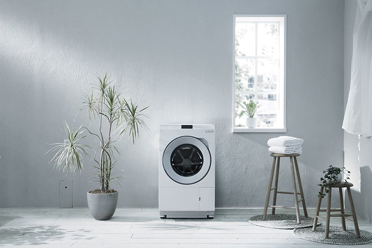 Máy giặt sấy nội địa Nhật có thiết kế sang trọng hài hòa mọi không gian
