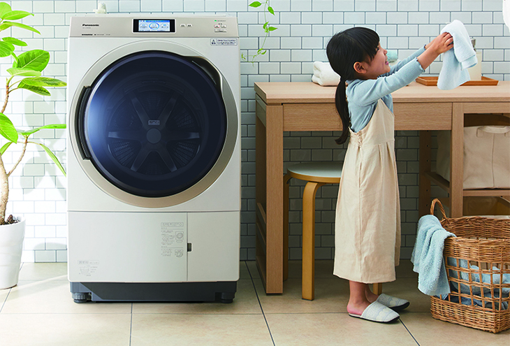 Máy sấy nội địa Nhật giặt sấy sạch sẽ, khử khuẩn tối ưu