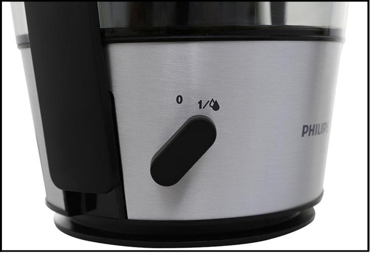 Máy ép trái cây Philips HR1863 dễ dàng sử dụng với nút vặn