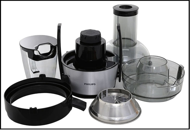 Máy ép trái cây Philips HR1863 tháo lắp dễ dàng