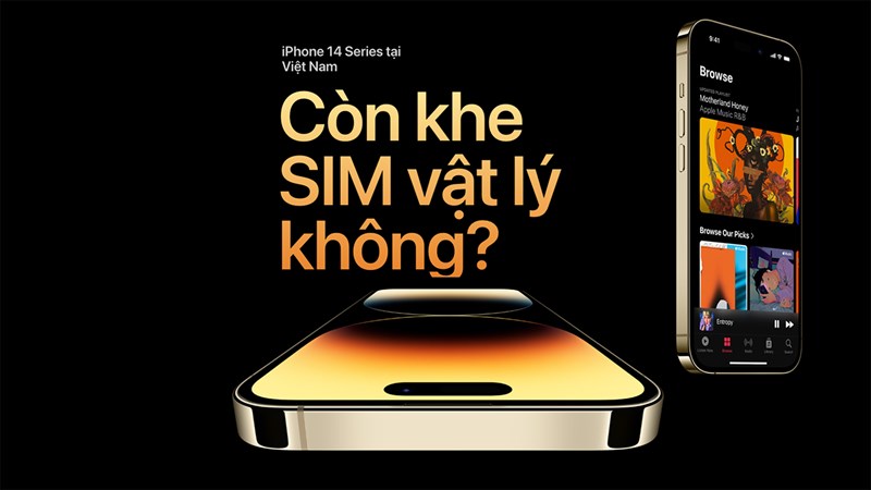 iPhone 14 Seris liệu có còn khen SIM vật lý tại Việt Nam?