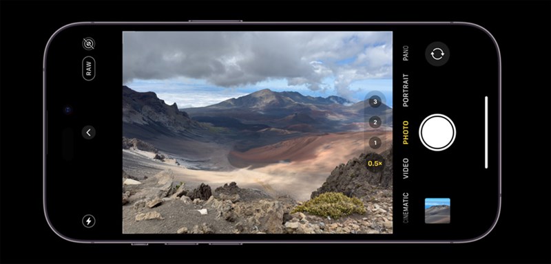 Chụp hình trên iPhone 14 Pro